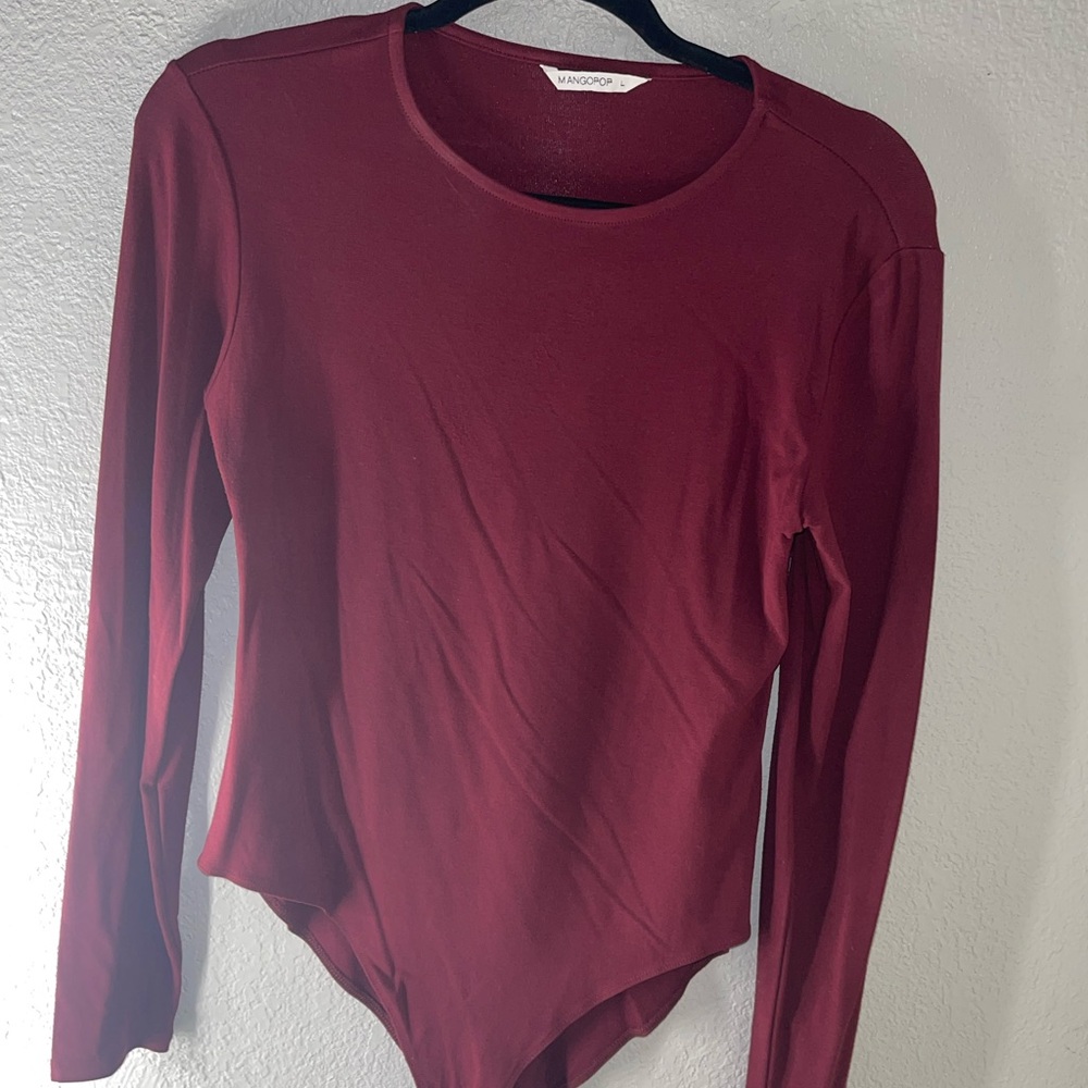Mangopop Burgundy Top